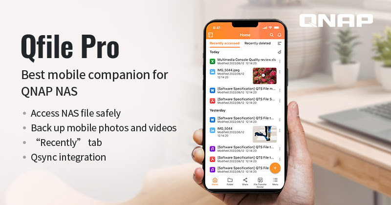 QNAP Qfile Pro – модернізований мобільний додаток для резервного копіювання